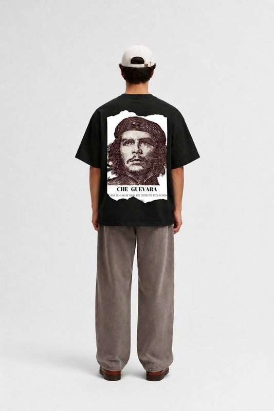 Che Guevara Graphic Oversized T-Shirt – Revolution Streetwear