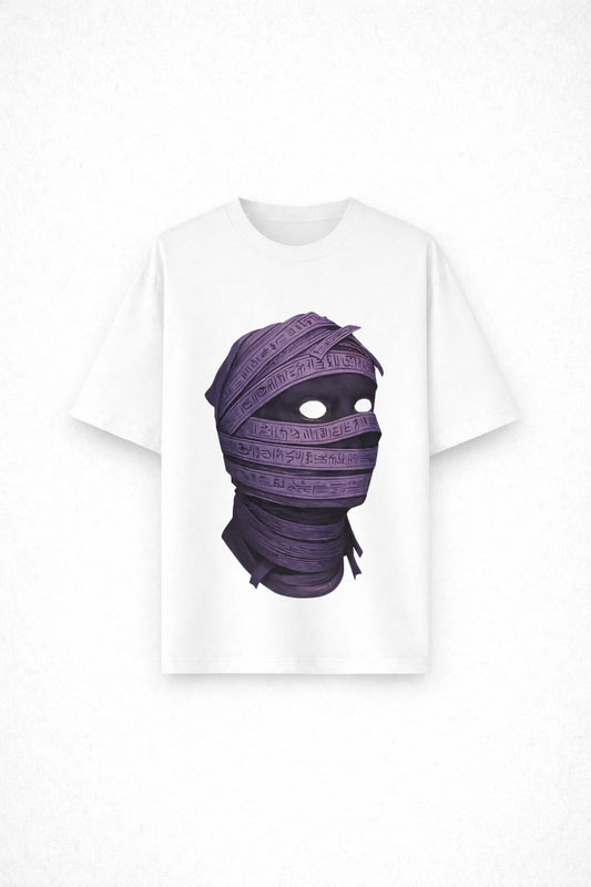 Midnight Pharaoh – Glowing Eyes Graphic T-Shirt