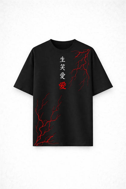 GAROU: Chaos Reborn – Dual Instinct Oversized Streetwear Tee